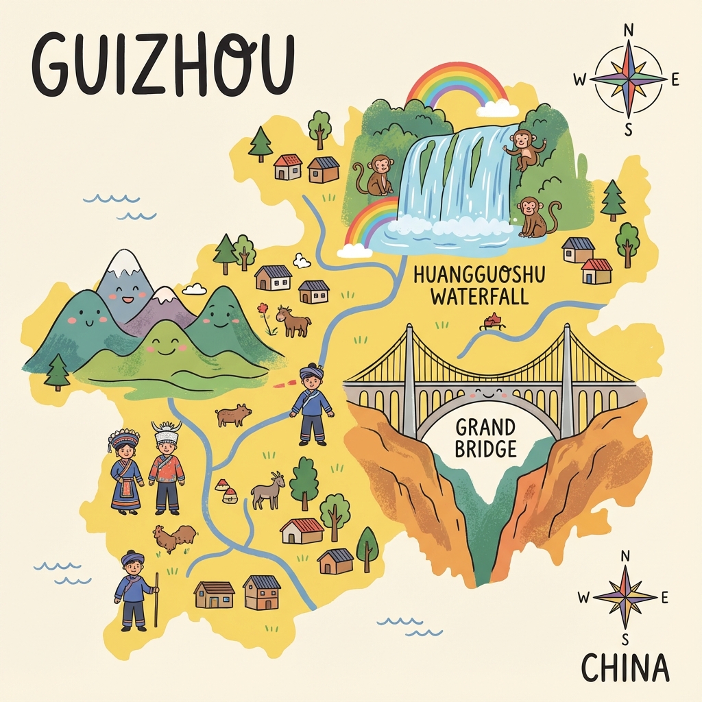 Guizhou Map